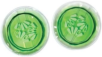 Reusable Gel Eye Coolers Cucumber Pack Pads Mask Eye Masque Swelling Puffiness Relief by Kingsley