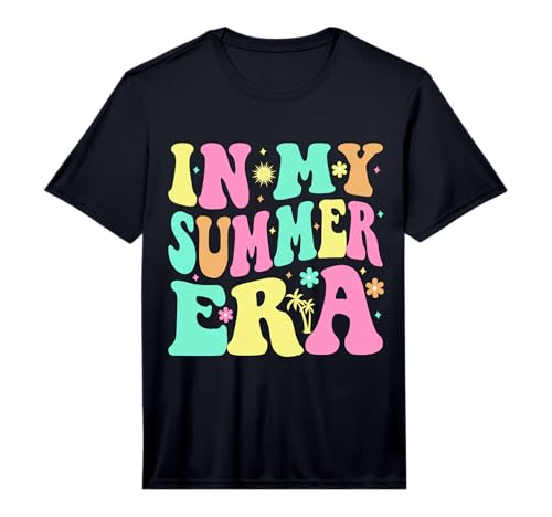 in My Summer Era Groovy Summer Break Vacation Performance T-Shirt