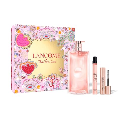 Lancôme Idôle Eau de Parfum Gift Set, Limited Edition Women's Fragrance Kit with 10ml Travel Spray and Lash Idôle Flutter Mascara, Fresh Floral Perfume, True Black