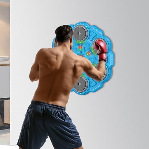 Machine de boxe musique sans fil et rechargeable pour l'entraînement connecté à la maison - 2