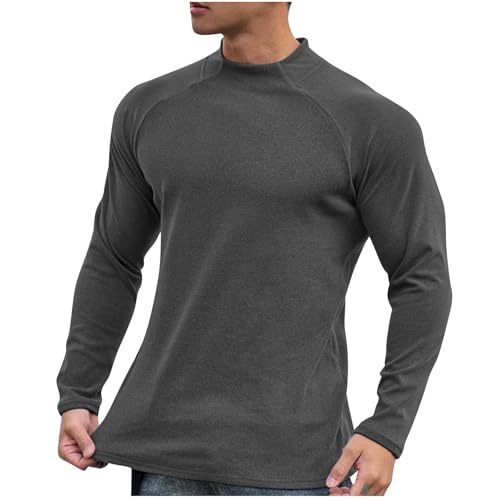 T-Shirt Manche Longue Homme décontracté en tissu doux pour le quotidien