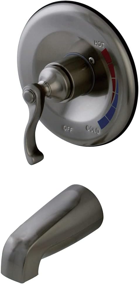 Kingston Brass KB8638FLTO Royale Single Handle Tub Only Valve Trim, Brushed Nickel