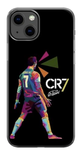 Coque iPhone 8 Cristiano Ronaldo EZB - Protection silicone noire CR7