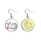 Características: Combínalo con tu ropa favorita; los pendientes de gota cuentan con algunas de nuestras llamativas obras de metal; estos pendientes serán un regalo perfecto para el día de San Valentín, Navidad, aniversario de boda, día de la madre y cumpleaños; para proteger el chapado, mantener tu joyería alto brillo evitando el contacto con jabón, perfume, loción, maquillaje, cabello y productos de limpieza; 2 pendientes por par.