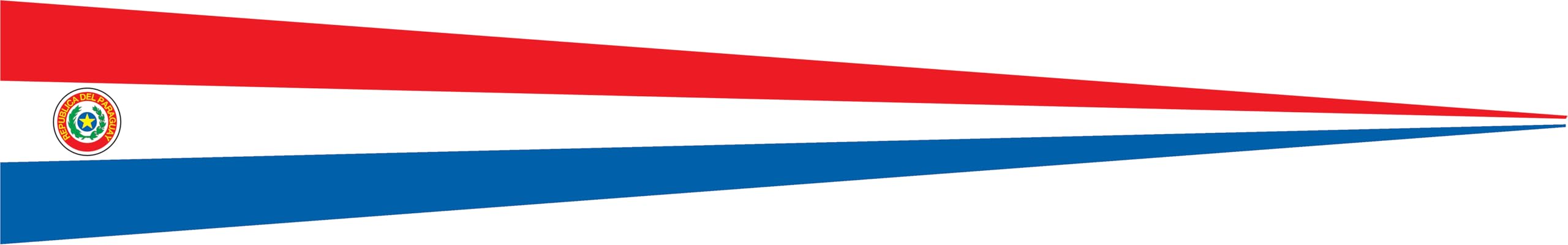 Fanion du Paraguay pour célébrer les fêtes nationales et événements sportifs
