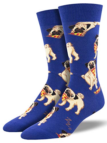 Socksmith Chaussettes pour homme Best Friends Crew -  Bleu -  taille unique