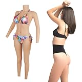 HYFZXWX Tuta intera in silicone realistica, body integrato con braccia e gambe, costume in silicone per cosplay e spettacoli quotidiano/A/A