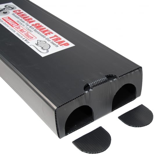 Snake Trap Large, (Foldable, Reusable 32"x10"x 3") with (1) Catch Insert, Commercial Grade, Made of Strong Corrugated Plastic in Alabama, USA