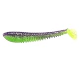 Esche Da Pesca Esche da pesca 60 mm/84 mm, esche morbide, artificiali, attrezzatura for predatori, for lucci e(S,60mm 15pcs)