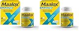 Maalox Reflurapid Blocca il Reflusso Gastroesofageo, Riduce Bruciore e Acidità di Stomaco, anche in Gravidanza - con Bicarbonato di Sodio, Senza Glutine, Senza Lattosio (40 Compresse Gusto Menta)