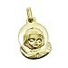 Medaille Baby Engel Schutzengel aus 18 Karat Gold