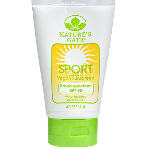 Nature's Gate Sport Broad Spectrum SPF 50 Sunscreen, 4 oz(3 pack)