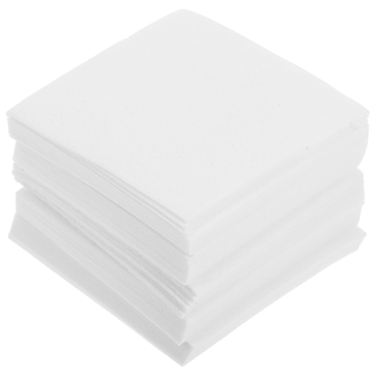 Tofficu セラミックファイバーペーパー 50枚セット 80x80mm マイクロウェーブキルン 電子レンジ窯 キルンペーパー ガラスフュージング 陶芸 ガラス溶融 断熱材 耐火シート ハンドメイド