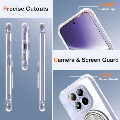 Coque Redmi Note 15 Pro Plus 5G antichoc 4 coins et béquille rotative - 2