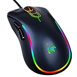 Professionelle Game-Chips: mit hochleistungsfähigem Decoder-Chip zur Programmsteuerung, um eine sanfte Bewegung und präzise Steuerung zu erreichen. Sie bieten ein äußerst komfortables und präzises Erlebnis für Computerspiele wie VALORANT, CSGO, PUBG, Call of Duty oder andere FPS- und MOBA-Spiele.