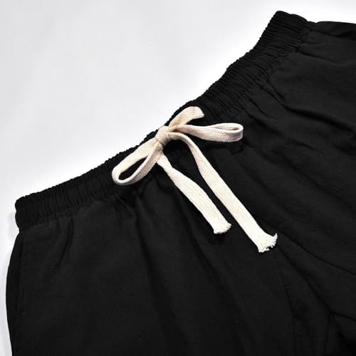 Pantalon 3/4 homme été élégant et short long baggy respirant - 6