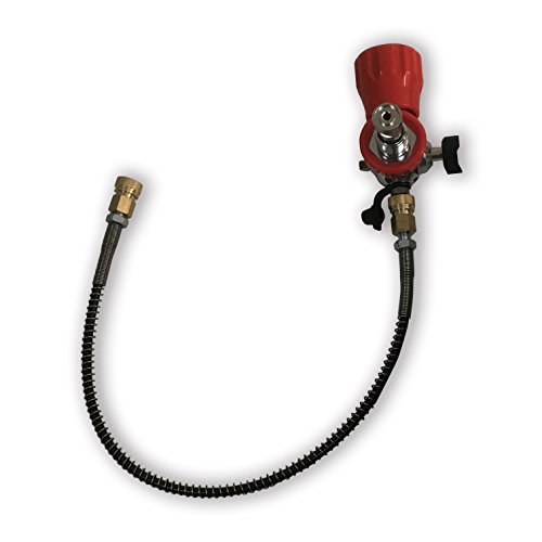 Acecare Charging Station for Carbon Fiber Cylinder Filling Compressed Air from big Paintball tank to small PCP tank