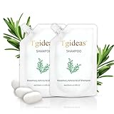 Tgideas Rosemary Amino Acid Shampoo, Hair Growth Shampoo for Thinning Hair Women and Men Hair Loss, Zinc PCA Thicken & Strengthen Scalp with Hydrolyzed Silk 8.45 fl.oz - 2 Packs