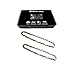 Produktbild Sägeketten 6 Zoll Kettensäge 1/4" Teilung 1,1 mm (0.043") 37 TG Kettensägeketten für 18.5 cm Schwert | Wiederaufladbare Mini Kettensäge Ersatzkette 2 Stück, Gartenwerkzeug für Holzbearbeitung Trimmen