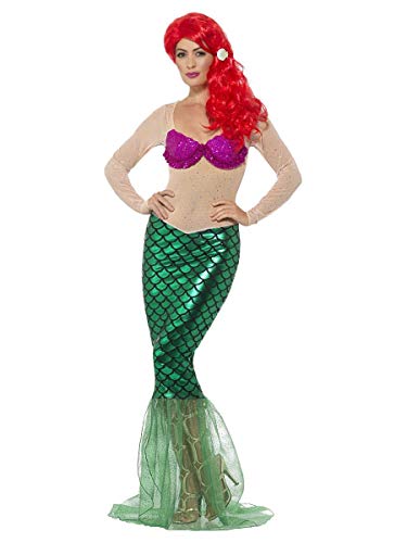Smiffy S 44637 - Disfraz Deluxe De Sirena Talla M Smiffy S 44637 - Disfraz Deluxe De Sirena Talla M