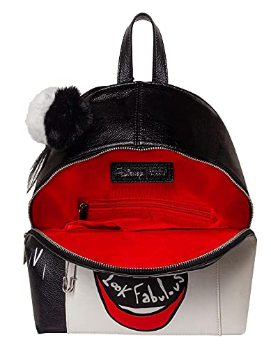 Danielle Nicole Disney Cruella “Look Fabulous!” Fashion Mini Backpack, White #TOP3