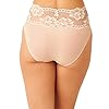 Wacoal-Womens-Light-and-Lacy-Hi-Cut-Panty Wacoal Women's Light and Lacy Hi Cut Panty, Rose dust, Large