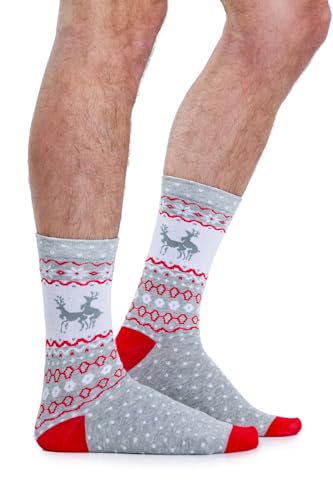 Image of Tipsy Elves Holiday Themed Socks for Men Fun and Festive Men's Socks for Valentines and More
