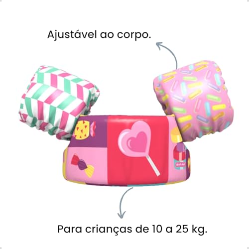 Boia Colete Infantil Candy Sea Float