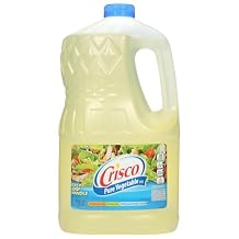 Crisco Pure Vegetable Oil, 1 Gallon Pack of 4