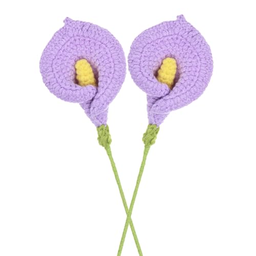 M METERXITY Crochet Calla Lily Yellow