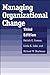 Managing Organizational Change
