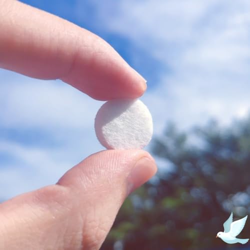 Image of 50Pcs Car Diffuser Vent Clip Aroma Replacement Pads, Unscented Essential Oil Aromatherapy Refill Tablets, Felt Pads for Car Air Freshener Clips, Necklace, Bracelet