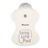 Almohadilla De Electrodo, ANGGREK 10pcs / Set Almohadillas De Electrodo Almohadilla De Masajeador De Repuesto De Silicona Almohadilla De Terapia Eléctrica