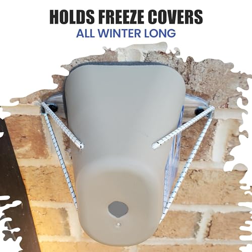 The Hose Bib Buddy - Finest Spigot Mounting Plate | Hose Bib Securing Kit | Outdoor Faucet Repair | Registered Original USA | No Faucet Removal! No Plumbing Required! (1 Pack)