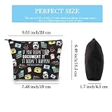 Medical Coder Gift Clinical Coder Medical Biller Gift If You Didn’t Document It It Didn’t Happen Makeup Bag for Medical Billing Specialist Team (MEDICALCODERLIFE)