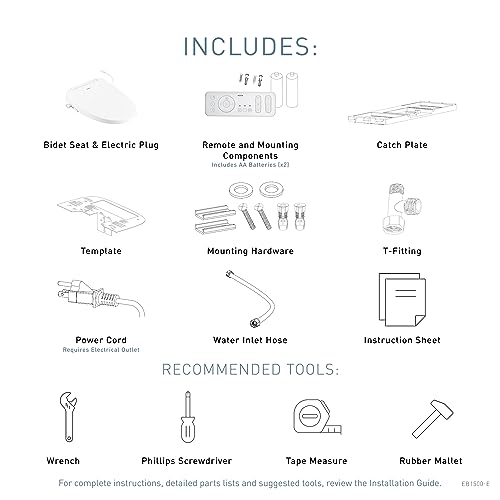 Moen Eb500 2-Series Standard Non-Electronic Bidet Seat For Round Toilets, White #TOP7