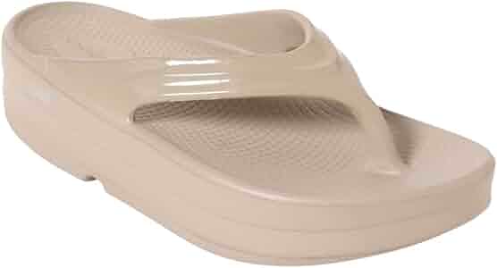 OOFOS OOmega ウーフォス ウーメガ サンダル ベージュ 24センチ OOFOS / OOmega OOahh（23～25cm）（サンダル）｜OOFOS