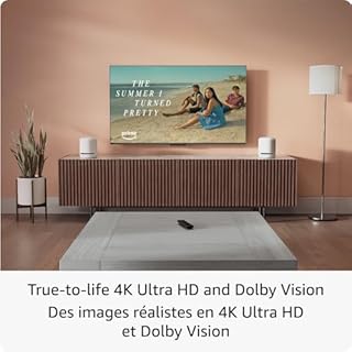 Amazon Fire TV Stick 4K Plus (newest model), streaming device, hundreds of thousands of movies and TV episodes, supports Wi-Fi 6, watch free & live TV