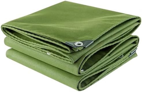 Heavy Duty Green Tarp Sheet Cover with EyeletsMultipurpose Waterproof Tarpaulin for Camping Car Truck Boat Woodpile Canopy Tent (1.5x2m 2x3m 2x4m)
