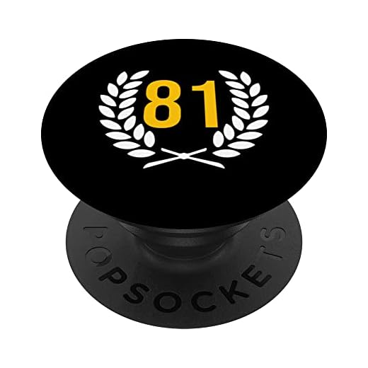 81 cumpleaños número 81 aniversario 81 aniversario 81 jubileo PopSockets PopGrip Intercambiable