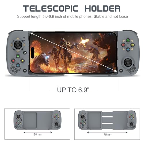Joso Wireless Controller For Android, Iphone, Bluetooth Gamepad Joysticks For Samsung Galaxy 22/21/20 thumb #2