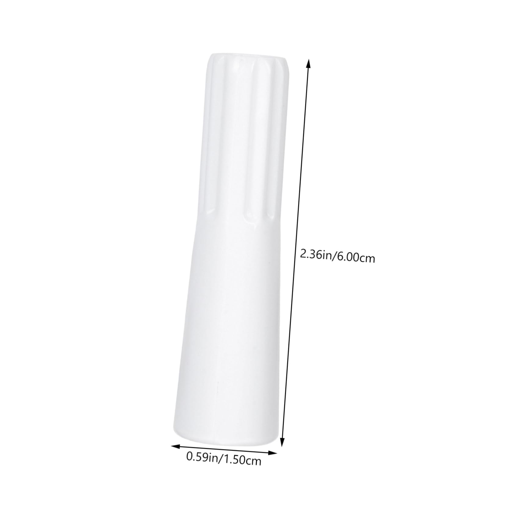 MUSISALY 20pcs Vertical Blind End Handle Caps Easy Install Rod Grip for Blinds Compatible Shutters Practical Curtain Accessories for