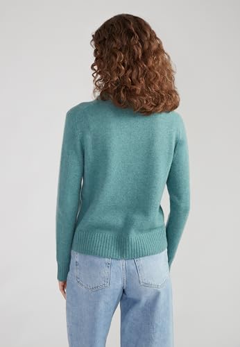 Image of Style & Republic Women's 100% Cashmere Turtleneck Sweater, Regular Fit, Premium Knit Jumper for Autumn, Winter and Spring