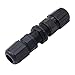 IS Icstation RJ45 IP68 Waterproof Connector 8 PIN, Female to Female, Panel Mount, CAT 6, CAT 5, CAT 5E, M20 Ethernet LAN Cable Coupler