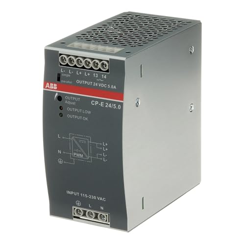 ABB 1SVR427034R0000 alimentation stabilisée rail DIN 24V 5A commande