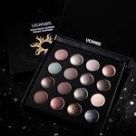 UCANBE Baked Eyeshadow Makeup Palette with Hidden Gems, 16 Colors Nude Eye Shadow with Matte Glitter Metallic Shimmer, Highly Pigmented Long Lasting Make Up Pallet - Image 2