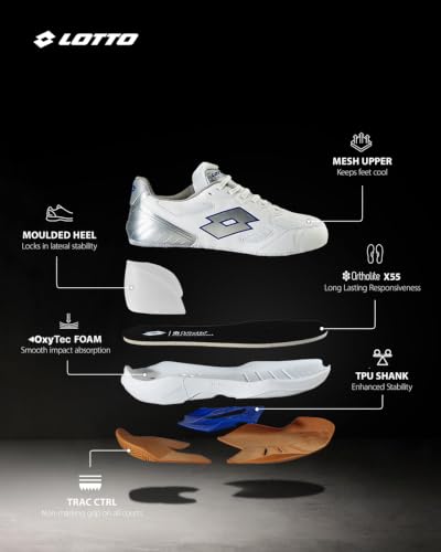 Image of Lotto Men Triumph Badminton Shoes