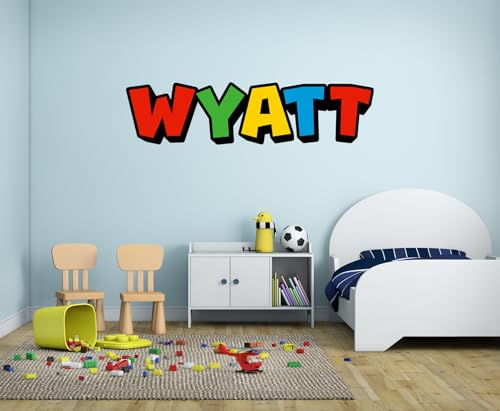 Vinilo decorativo Super Mario personalizado para pared miniatura 6