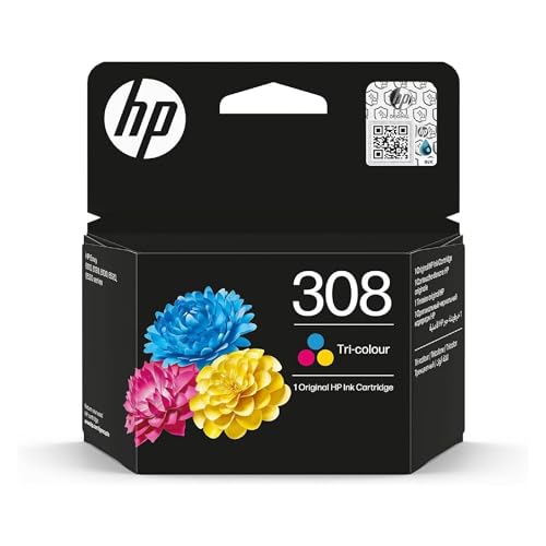 HP 308 Trois Couleurs, Cartouche Encre Originale
