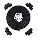 Protectores Para Esquinas y Bordes 5m Protector Borde e 8 Proteccion Esquinas con 1 Protector Puerta para Protector a Prueba de Niños Negro